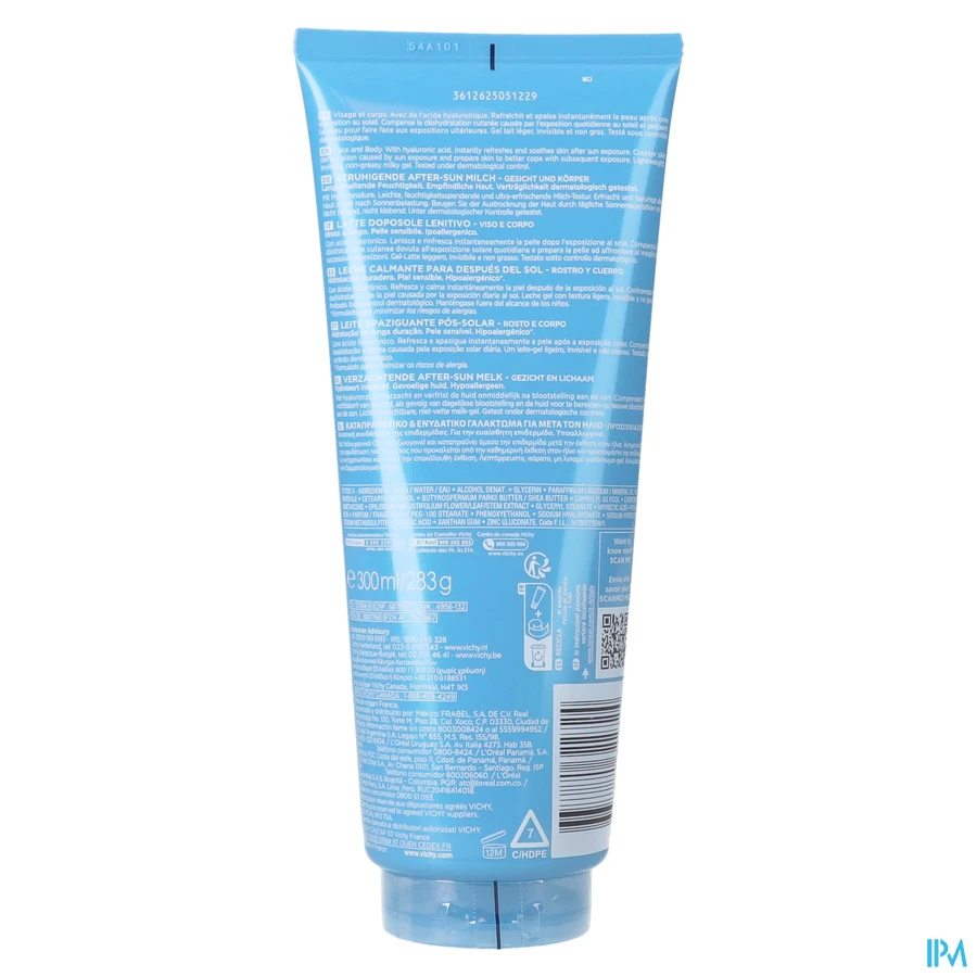 packshot van Vichy Ideal Soleil Aftersun Melk 300 ml