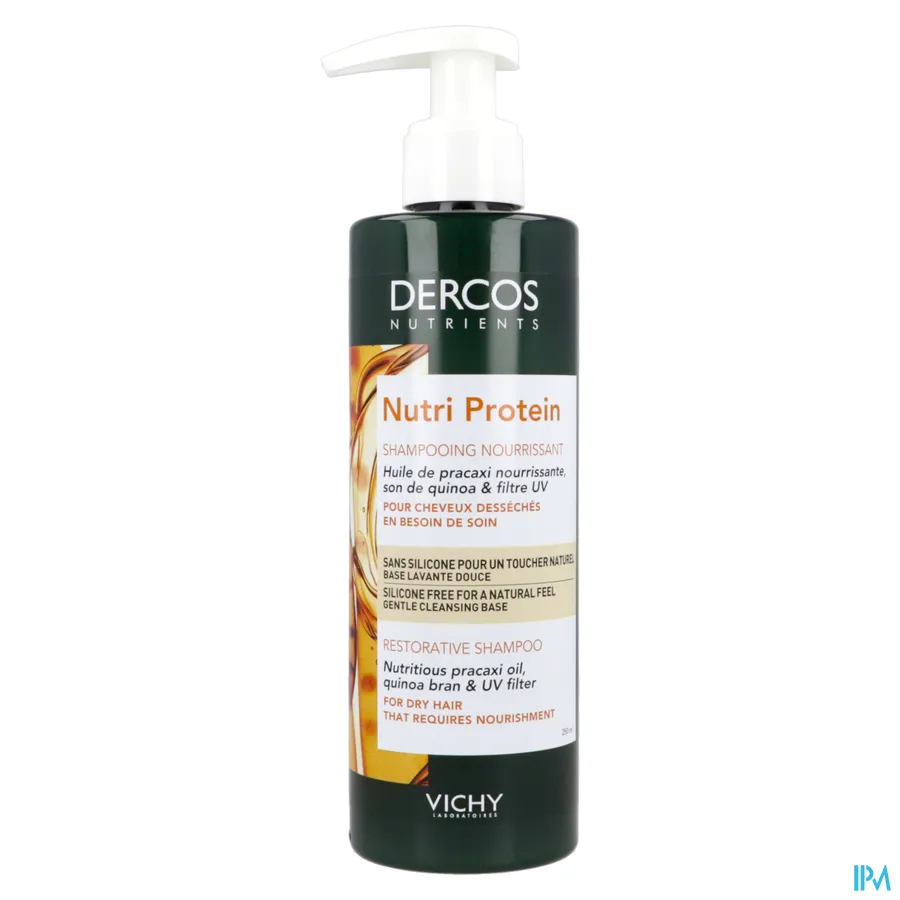 packshot van Vichy Dercos Nutrients Nutri Protein Shampoo 250 ml