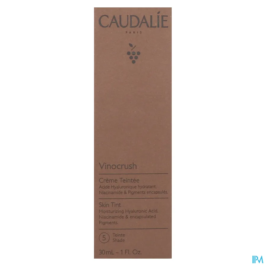 packshot van Caudalie Vinocrush Getinte Crème 30 ml Tint 5