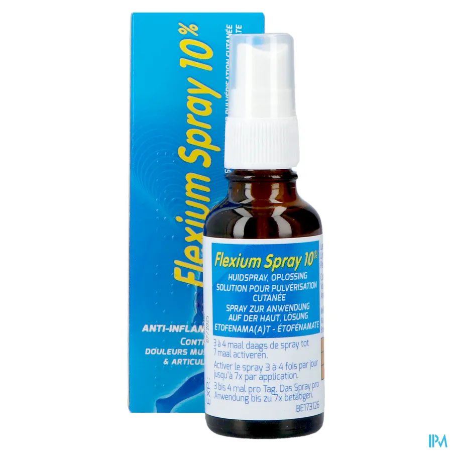 productshot van Flexium Spray 10% 50ml