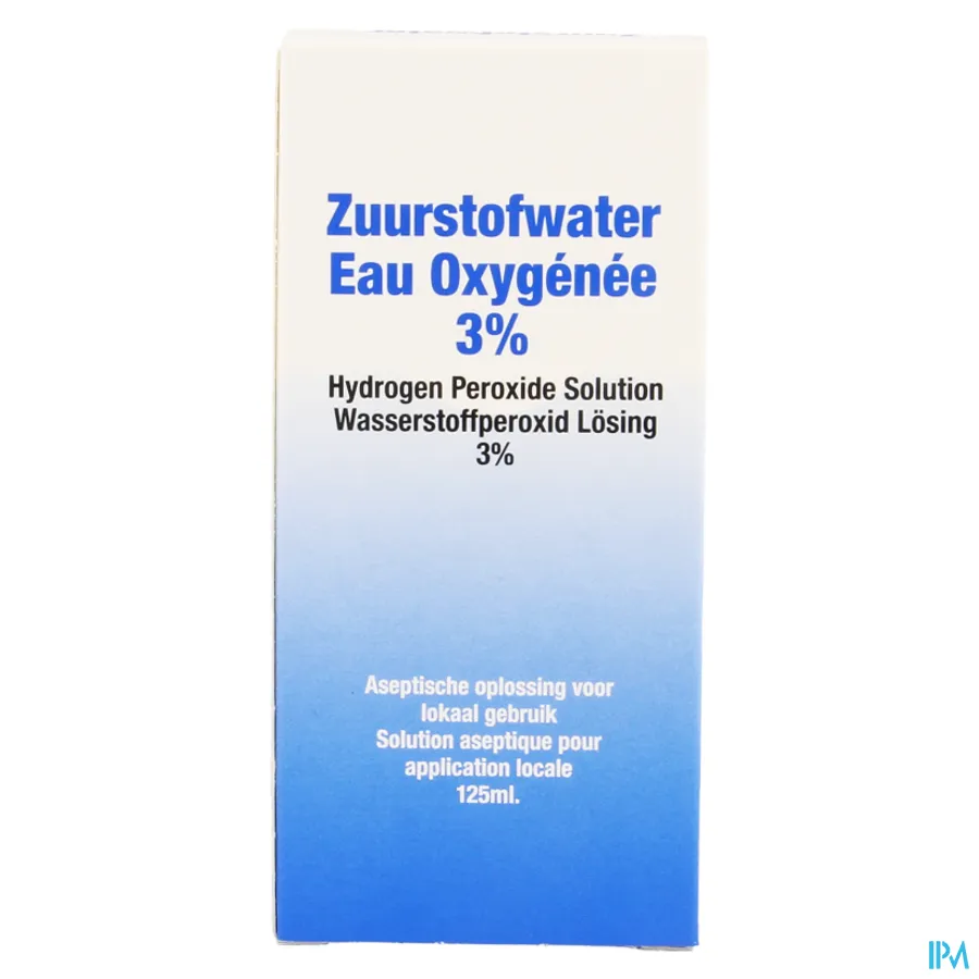 packshot van Zuurstofwater 3% 125 ml