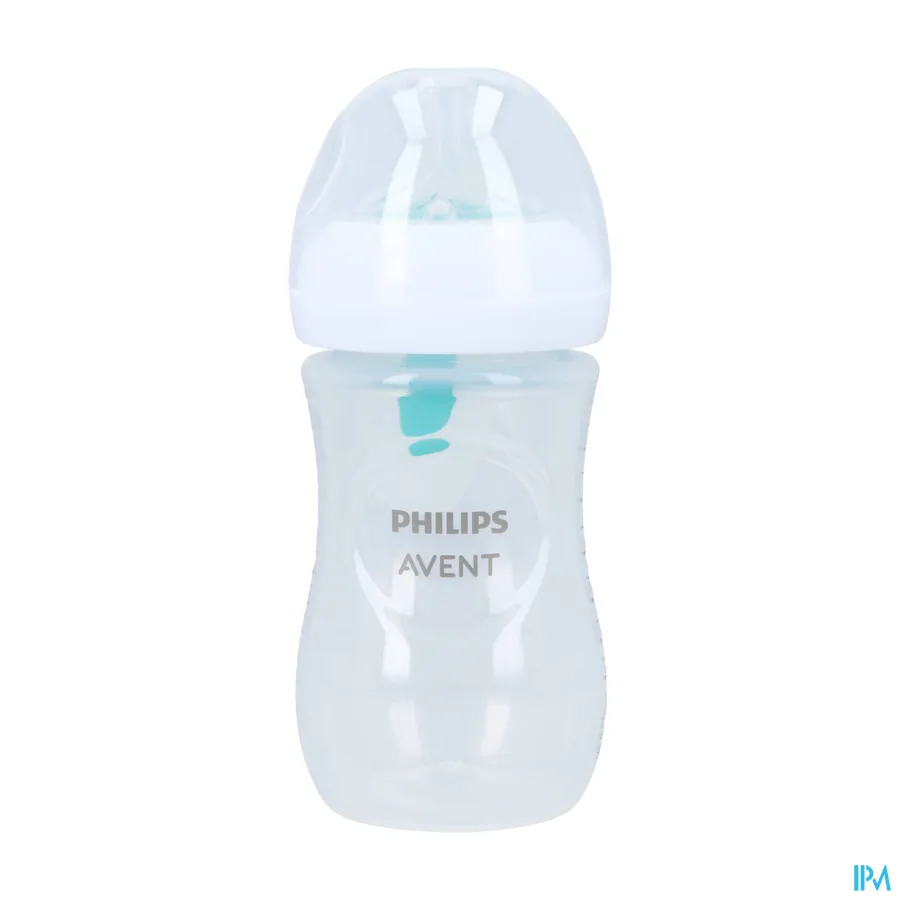 productshot van Philips Avent Natural Airfree Zuigfles 260 ml 1stuk