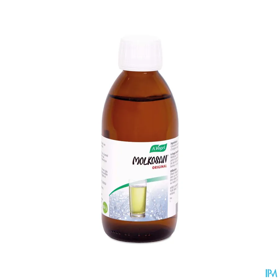 productshot van A. Vogel Molkosan met Hoge Concentratie L-Melkzuur 200 ml