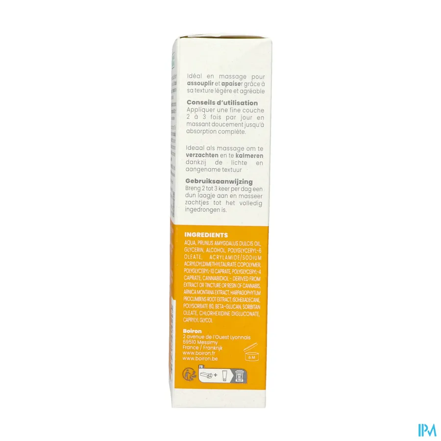 packshot van Cbd Gel Creme Verzachtend & Kalmerend 120g Boiron