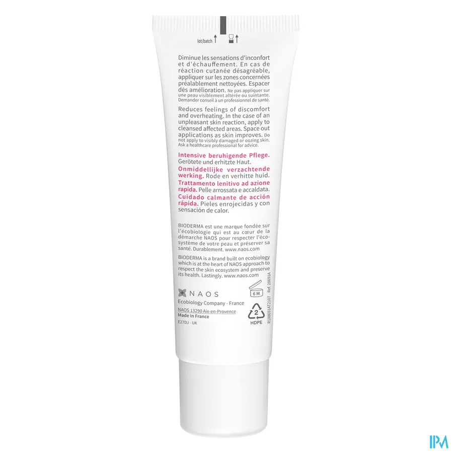 packshot van Bioderma Sensibio Forte Creme Gevoelige Huid