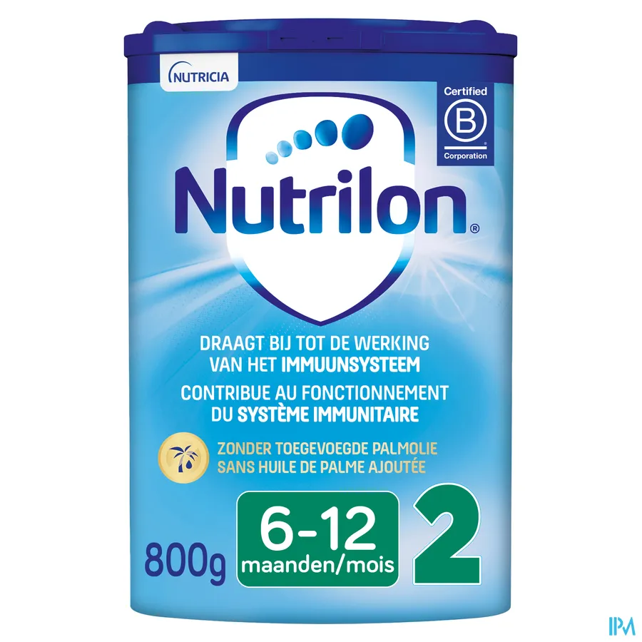 packshot van Nutrilon 2 Opvolgmelk 800 g