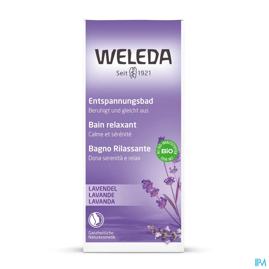 packshot van Weleda Lavendel Ontspanningsbad 200 ml