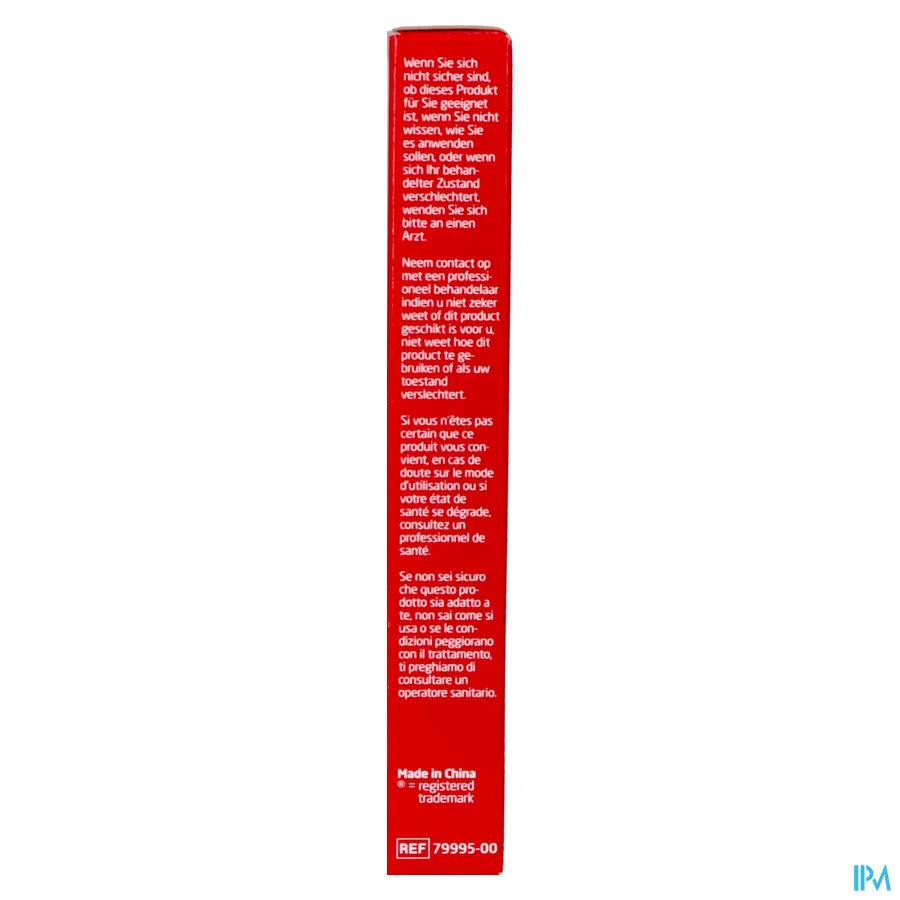 packshot van Cutisoft Steriel Vlieskompres 7,5 cm x 7,5 cm 12 stuks