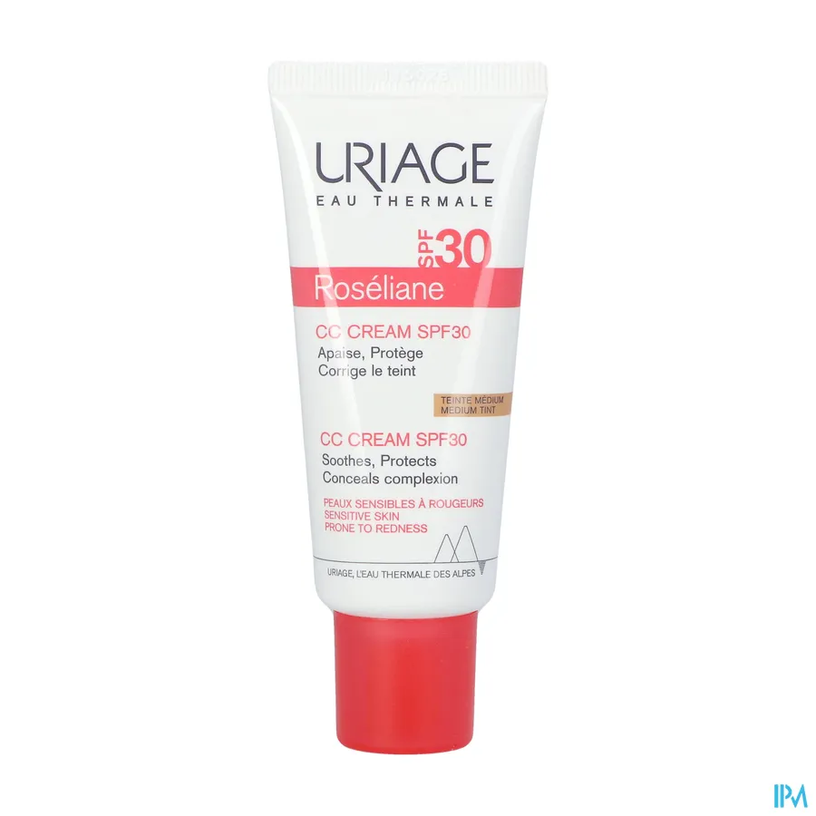 productshot van Uriage Roseliane CC Crème SPF30 - medium tint 40 ml