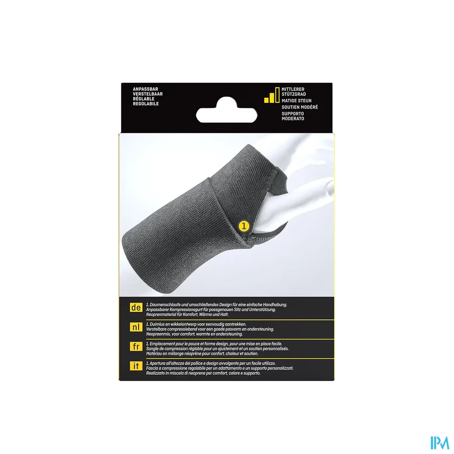 packshot van Futuro Sport Aanpasbare Polsbandage (Matige Steun)