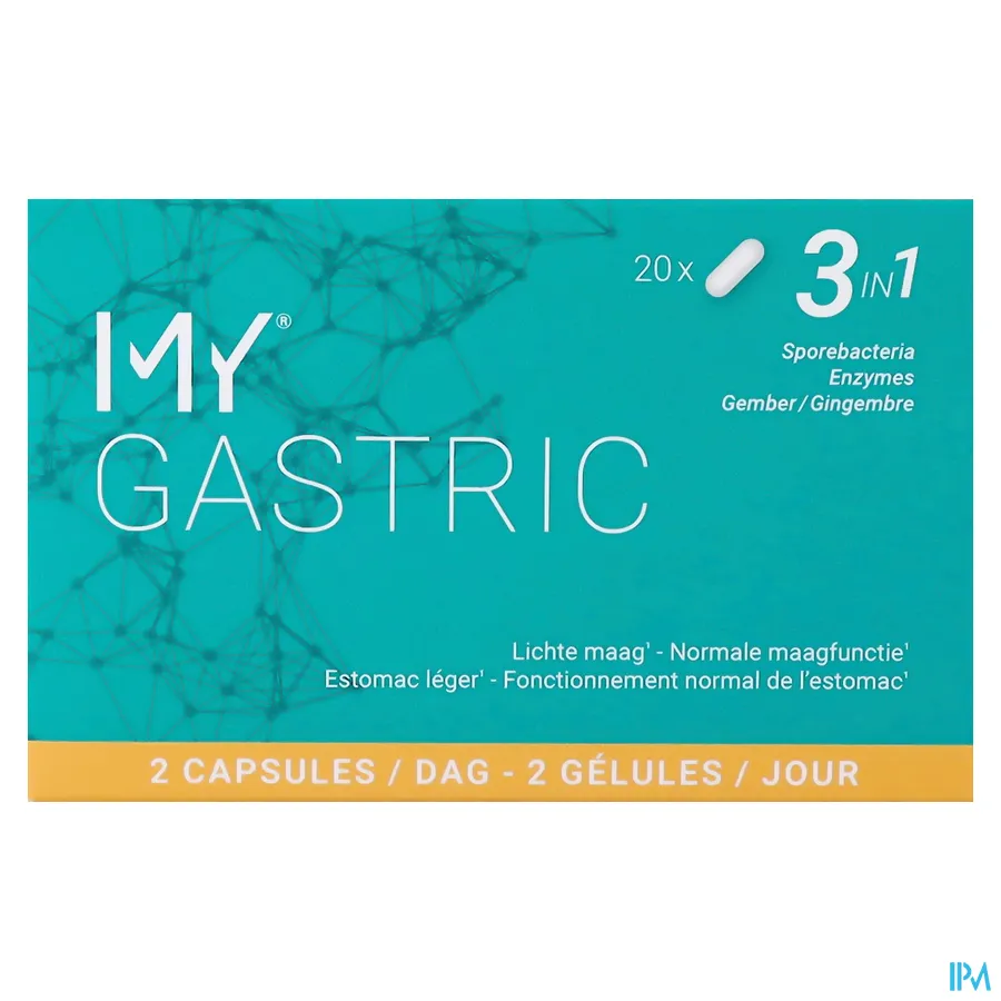 packshot van My Gastric 20 capsules
