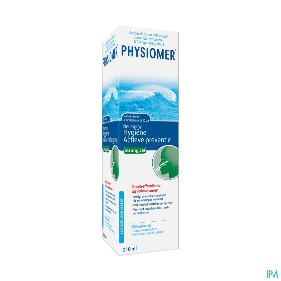 packshot van Physiomer Strong Jet 210ml