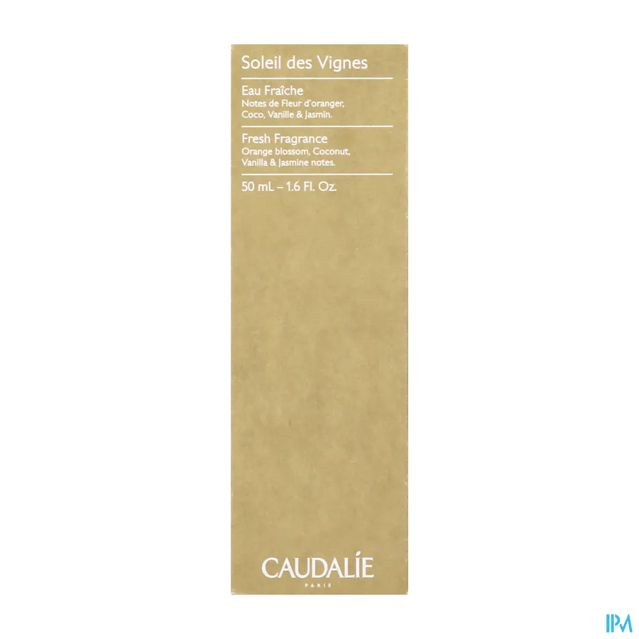 packshot van Caudalie Soleil Vignes Fris Water 50 ml