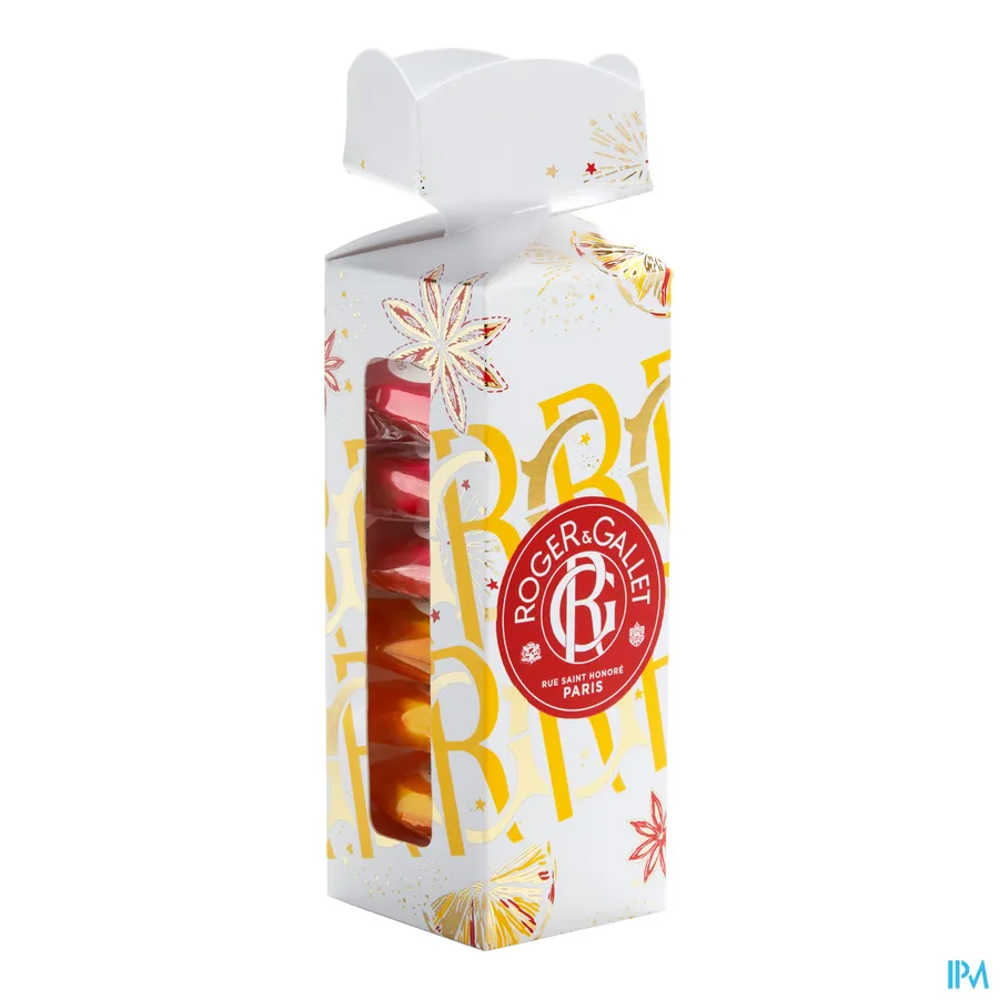 packshot van Roger & gallet Set Noel Multi 6 Galet En. 25 g 6 producten