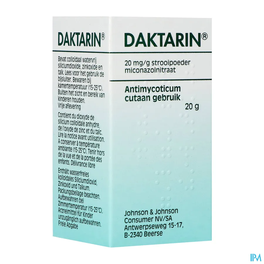packshot van Daktarin 20g poeder