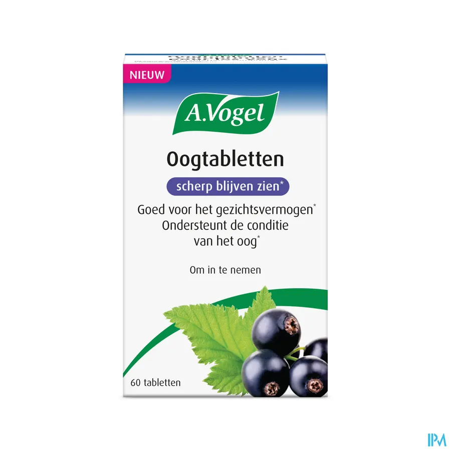 packshot van A. Vogel Oogtabletten 60 tabletten