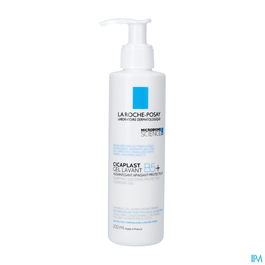 packshot van La Roche-posay Cicaplast Wasgel B5 200 ml