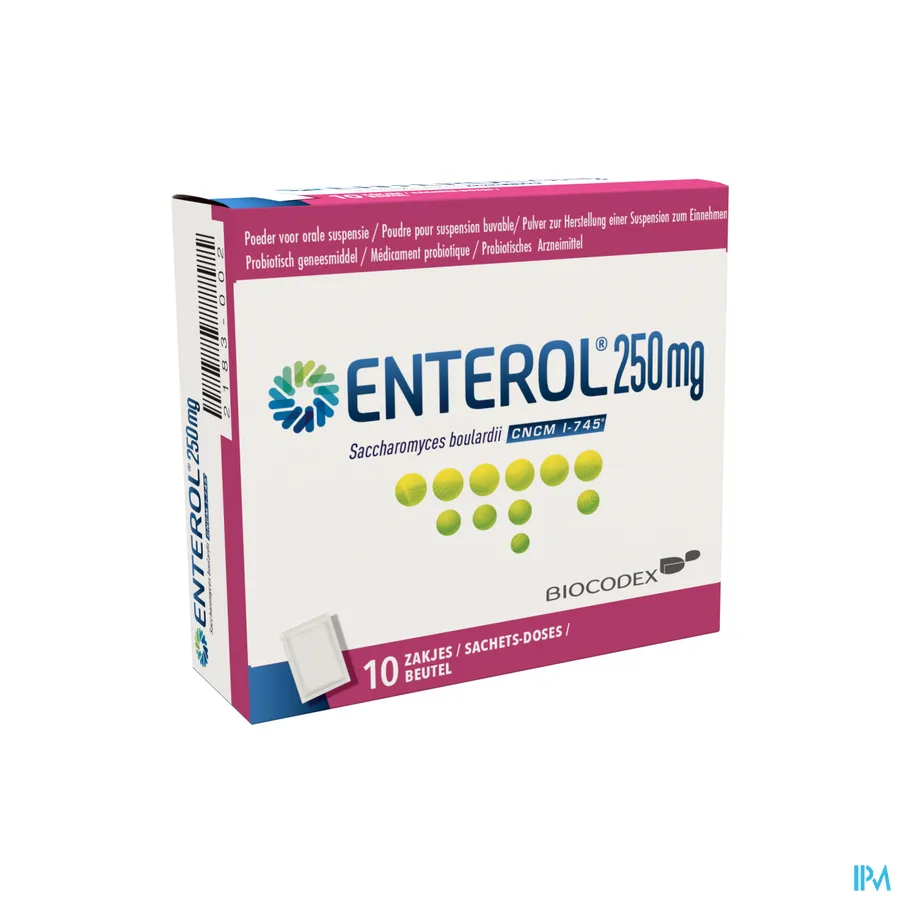 packshot van Enterol 10 Zakjes