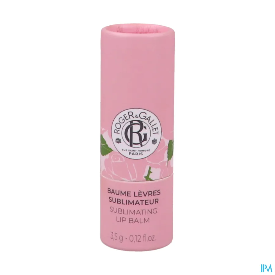 packshot van Roger & Gallet Lippenbalsem 3,5 g Rose