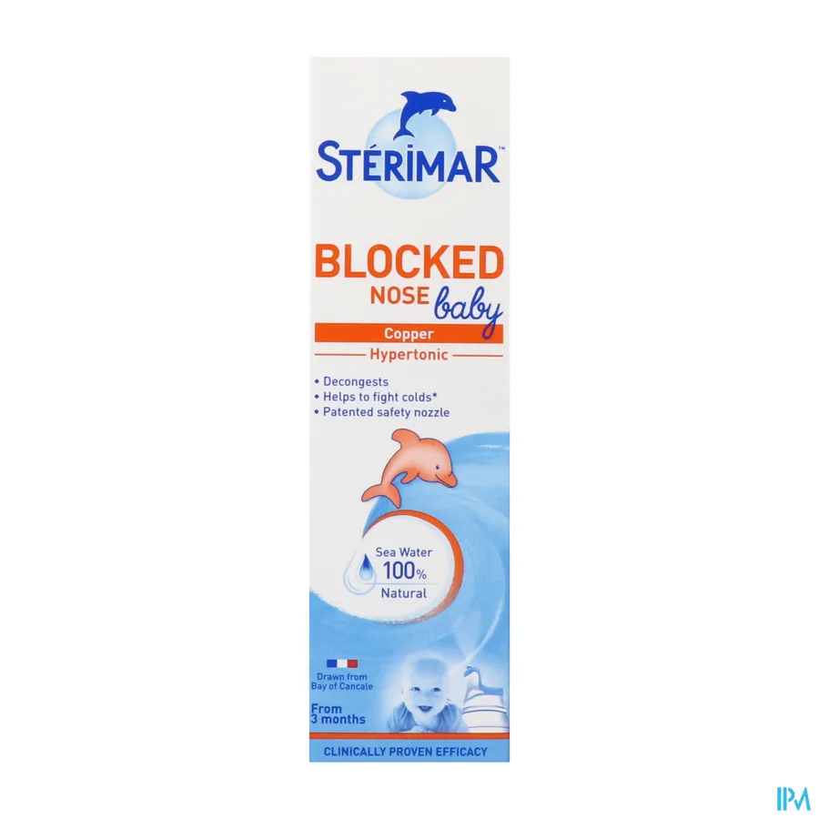 packshot van Sterimar Baby Hypertone Neusspray