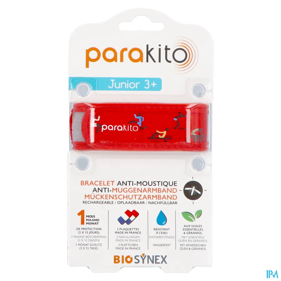 packshot van Parakito Junior 3+ Anti-Muggenarmband Sport