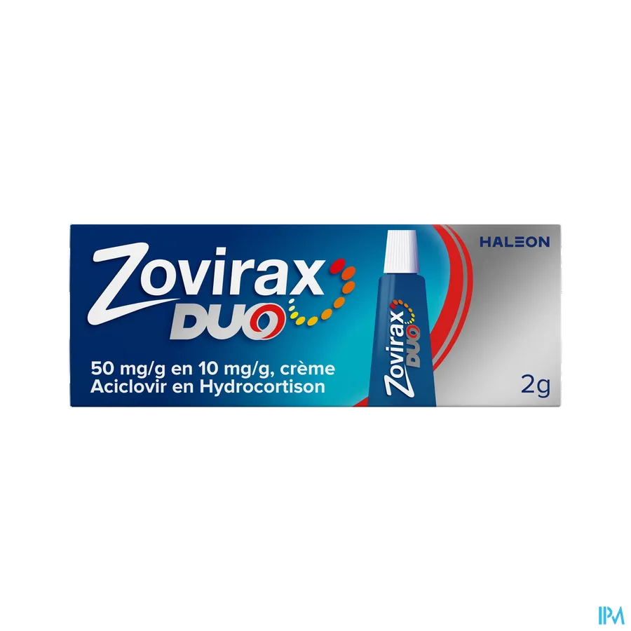 packshot van Zovirax Duo 2 g