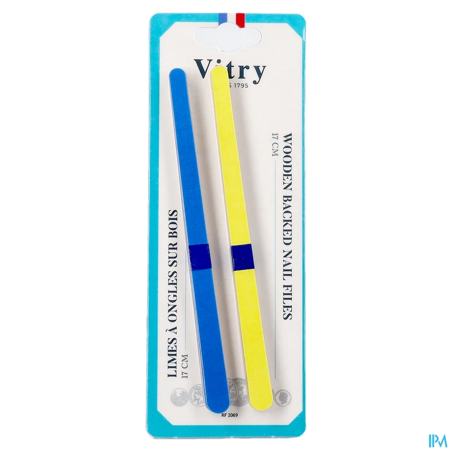 packshot van Vitry Vingernagelvijl Groot Formaat 6 Stuks + 6 Gratis