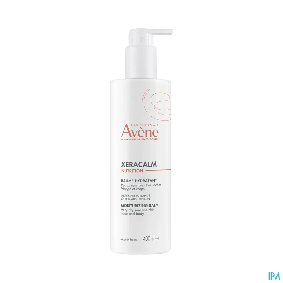 packshot van Avène Xeracalm Nutrition Hydraterende Balsem 400 ml