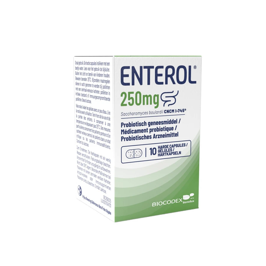packshot van Enterol 10 Capsules