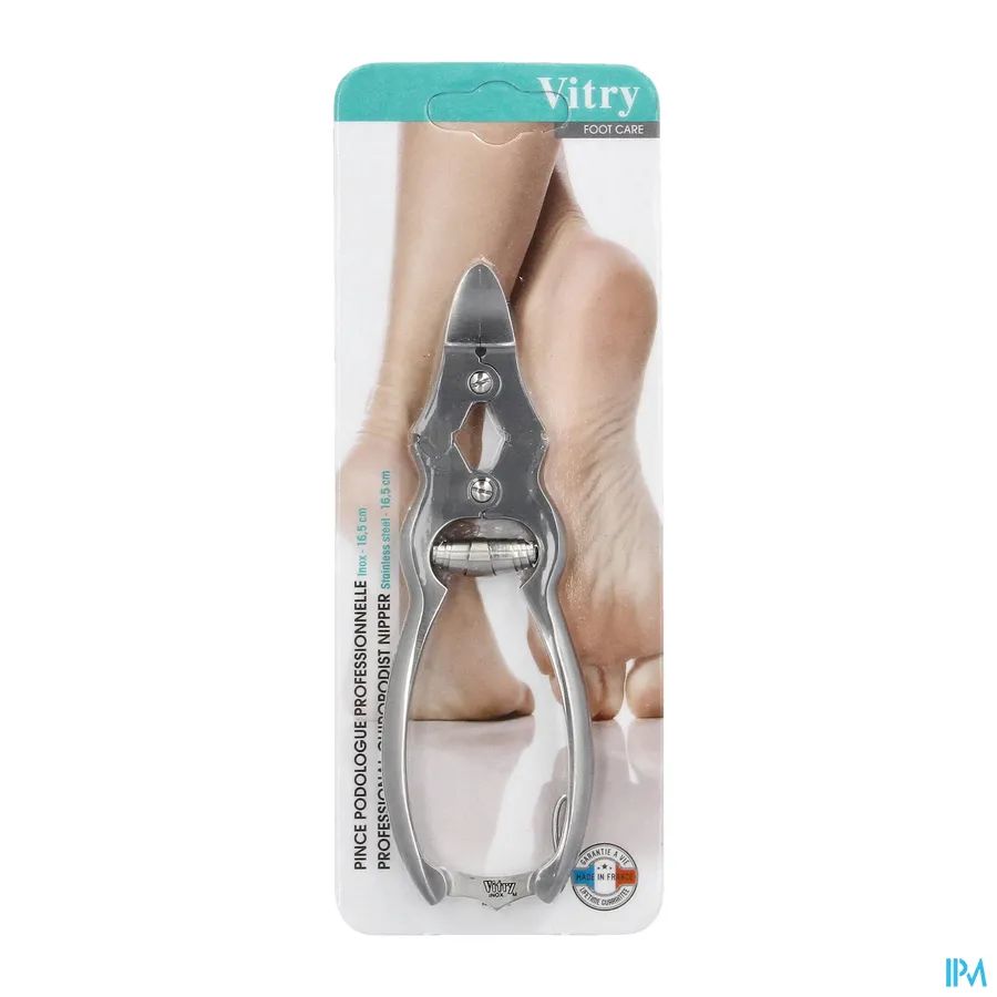 packshot van Vitry Teennageltang in Inox