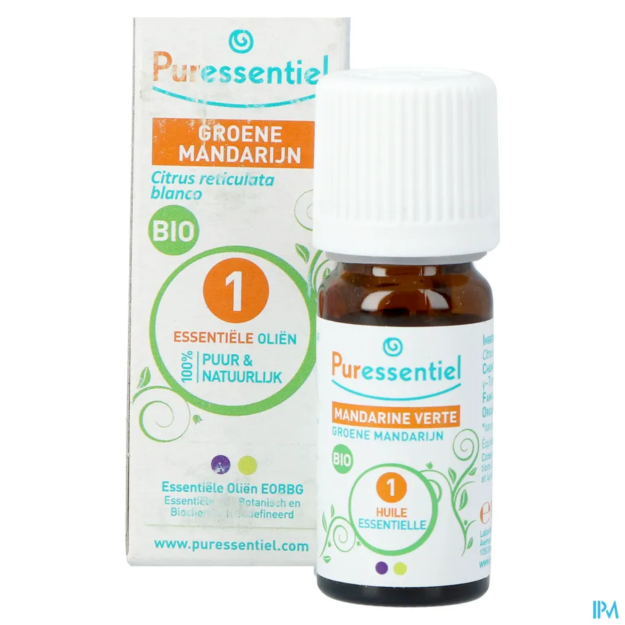 packshot van Puressentiel Essentiële Olie Mandarijn Bio 10 ml