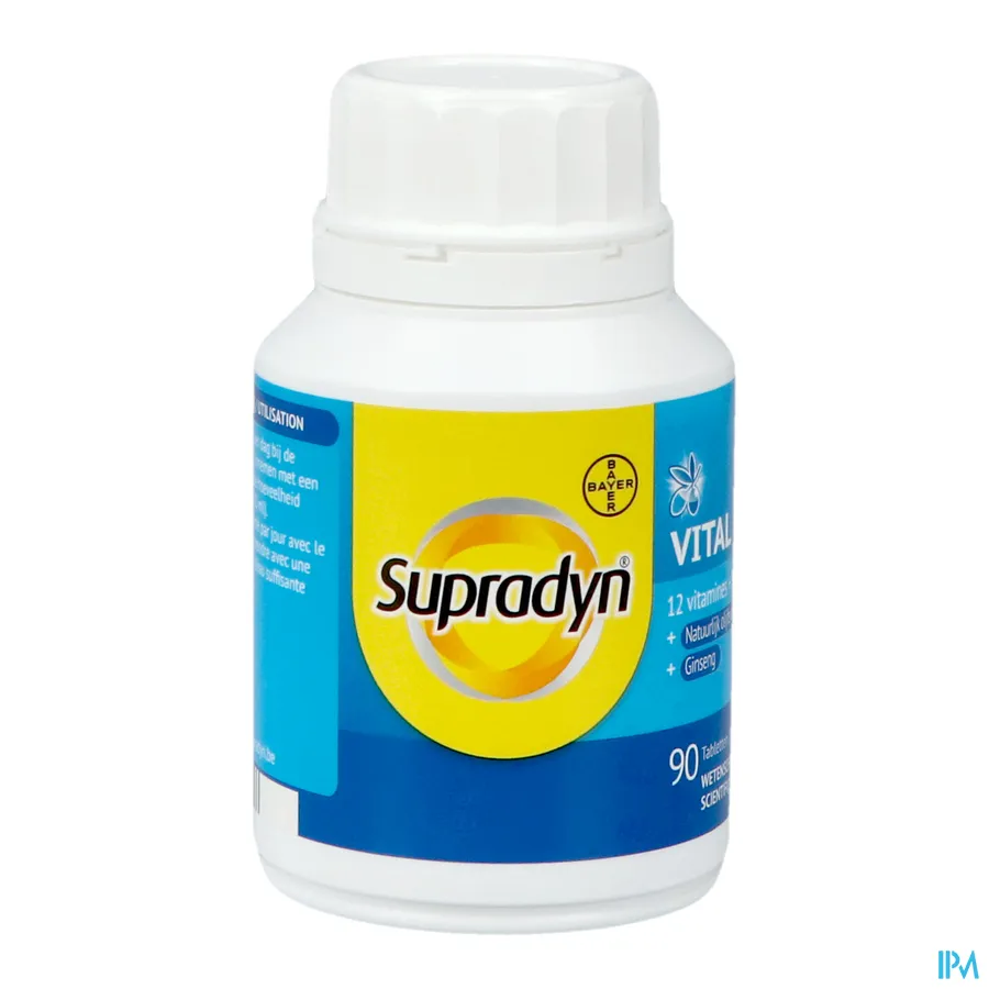 productshot van Supradyn Vital 50+ 90 Tabletten