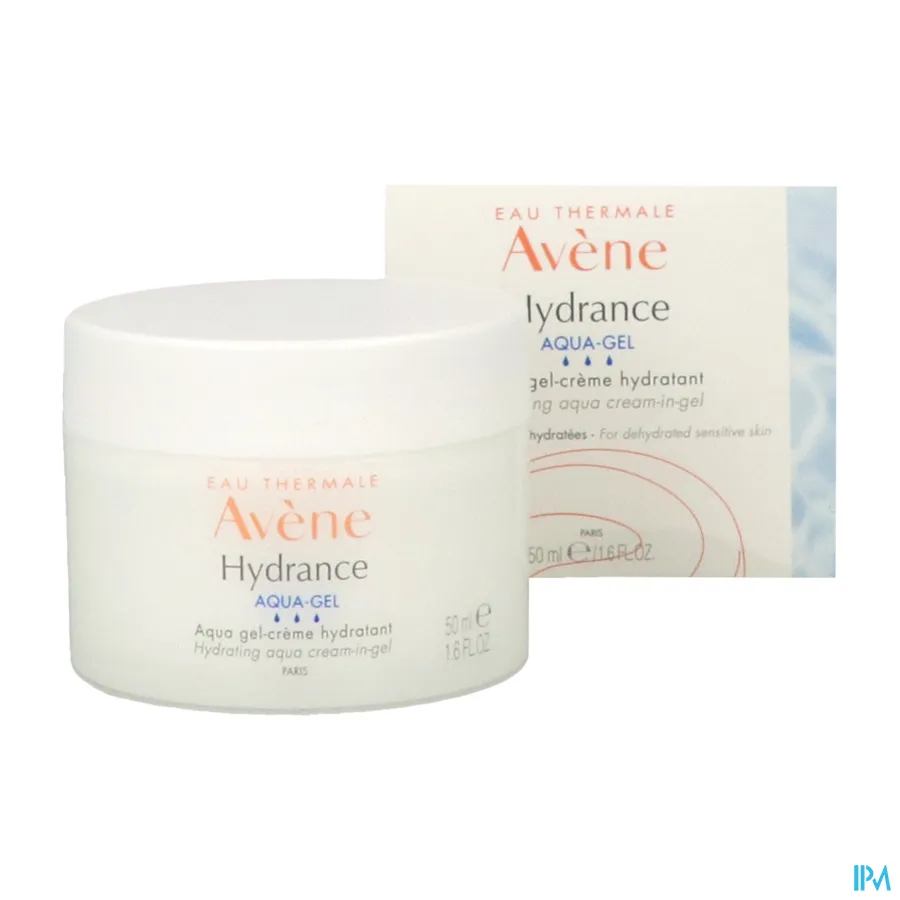 packshot van Avène Hydrance Hydraterende Aqua Gel-Crème 50 ml