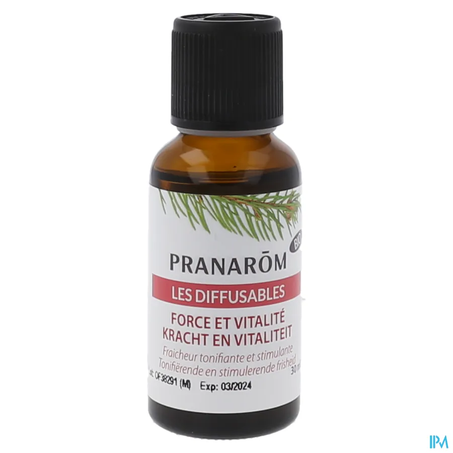 packshot van Pranarom Les Diffusables Kracht en Vitaliteit 30 ml
