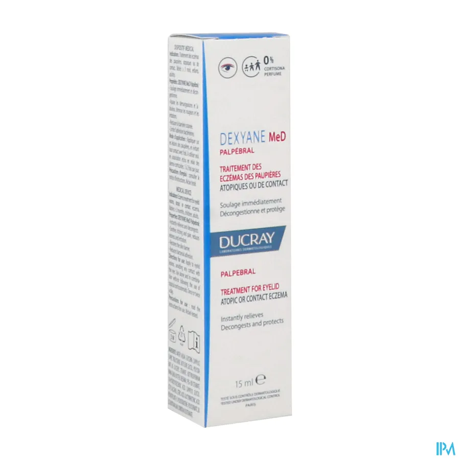 packshot van Ducray Dexyane MeD Palpebral Oogleden 15 ml