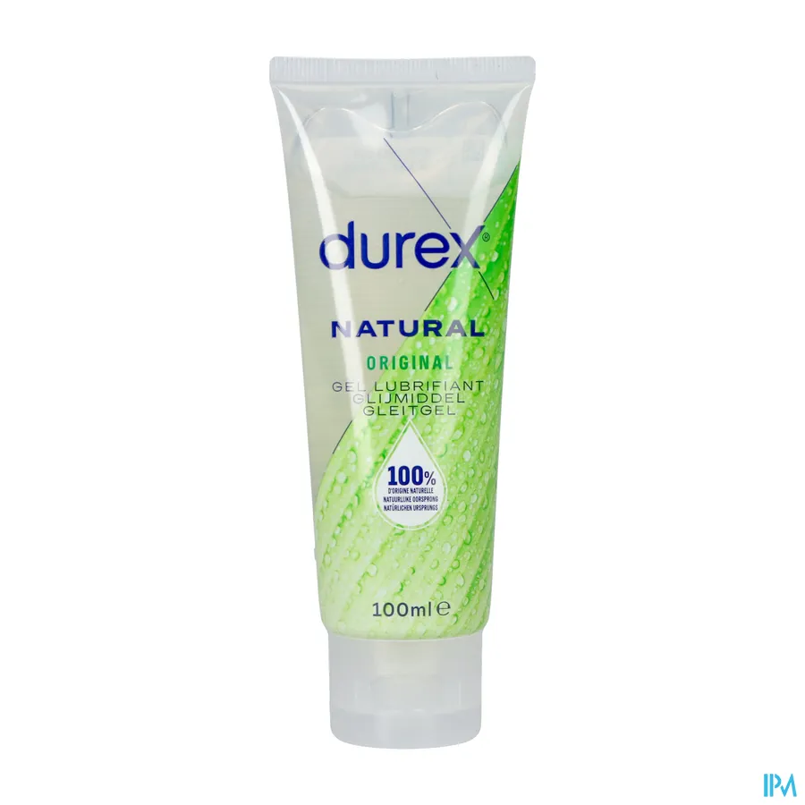 packshot van Durex Naturel Glijmiddel - 100% Natuurlijke Hydraterende Formule - 100 ml