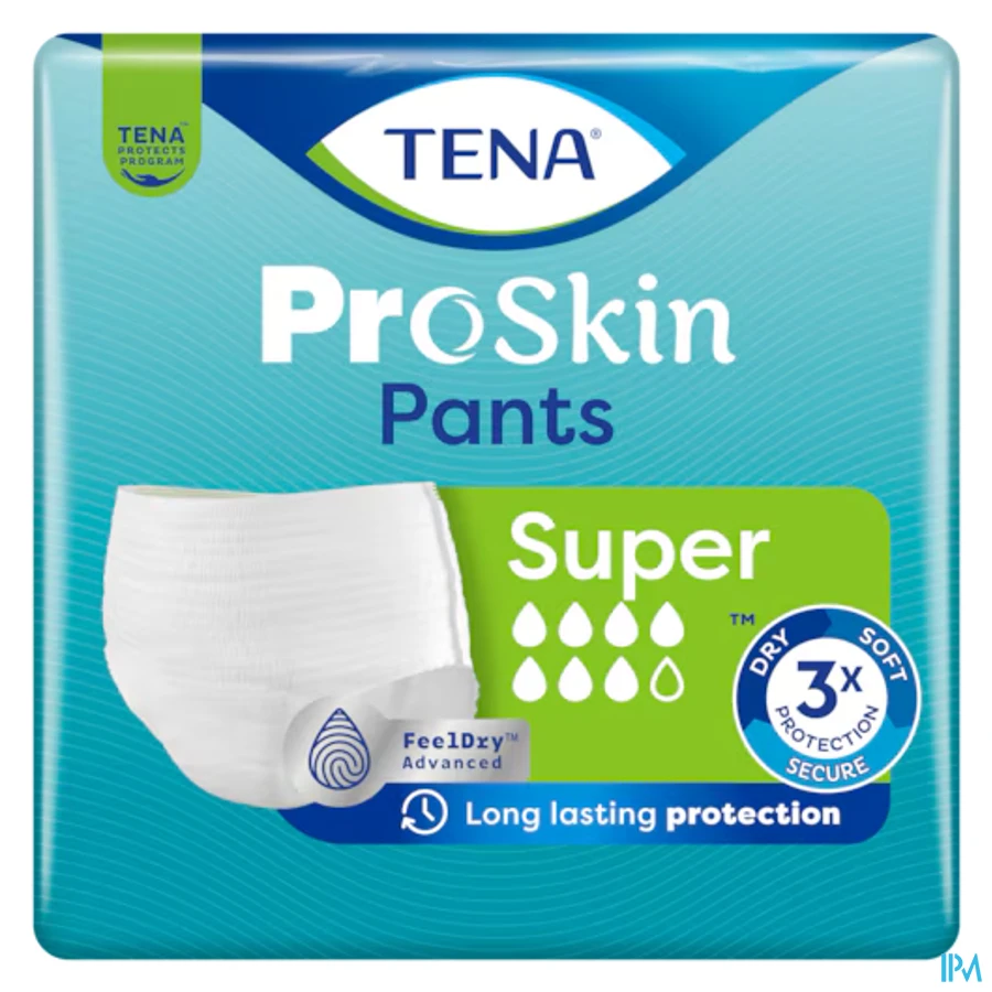 packshot van TENA ProSkin Pants Super M - 12 stuks