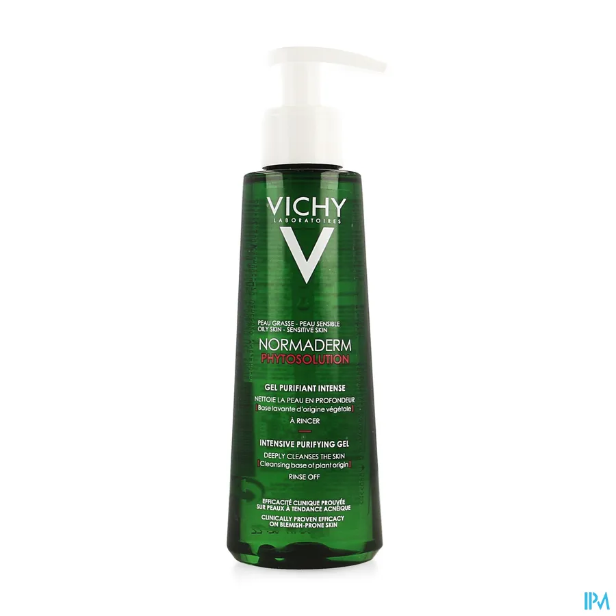 packshot van Vichy Normaderm Phytosolution Intensief Zuiverende Gel 200 ml