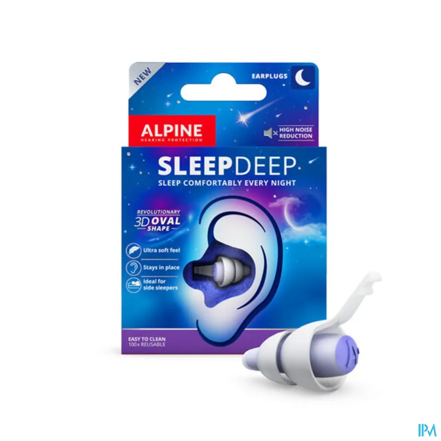 packshot van Alpine SleepDeep Oordoppen M/L 1 paar