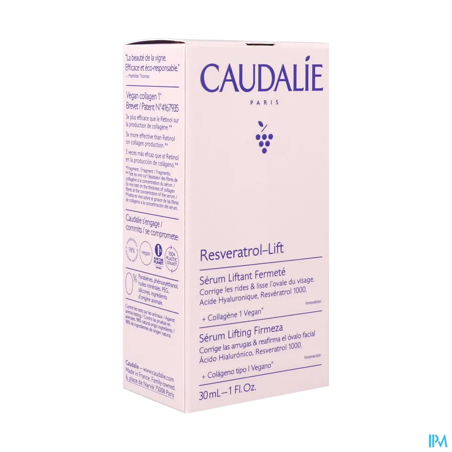 packshot van Caudalie Resveratrol-Lift Verstevigend Liftend Serum 30 ml