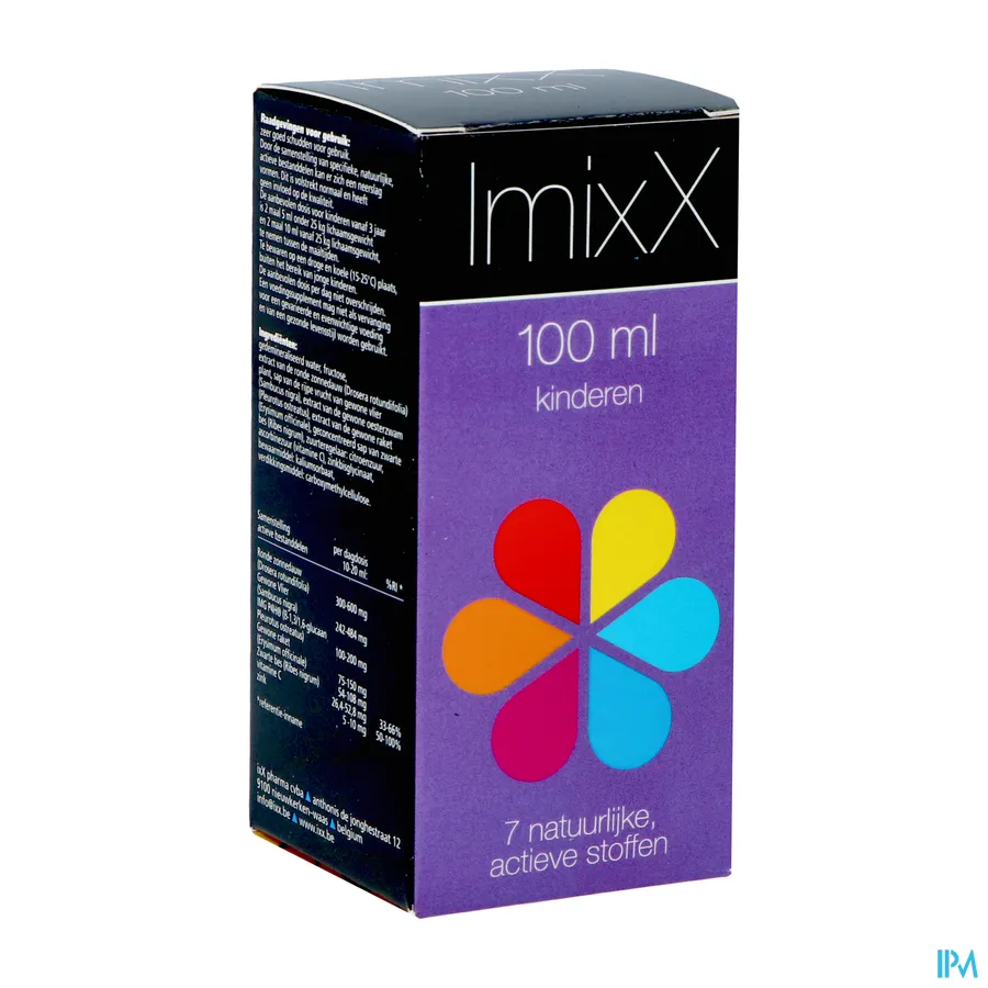 packshot van ImixX Siroop 100 ml