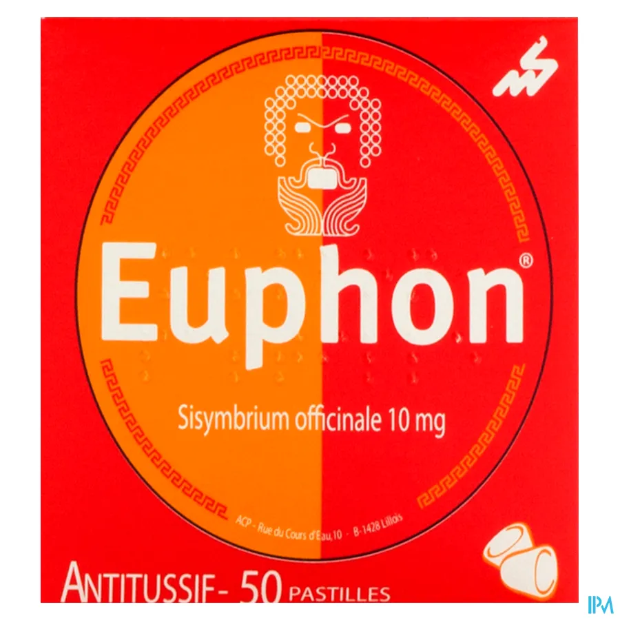 packshot van Euphon 50 zuigtabletten