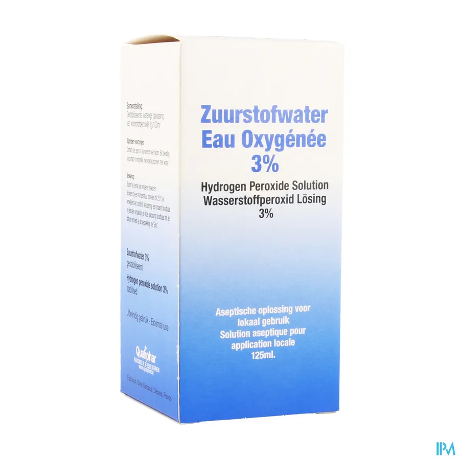 packshot van Zuurstofwater 3% 125 ml