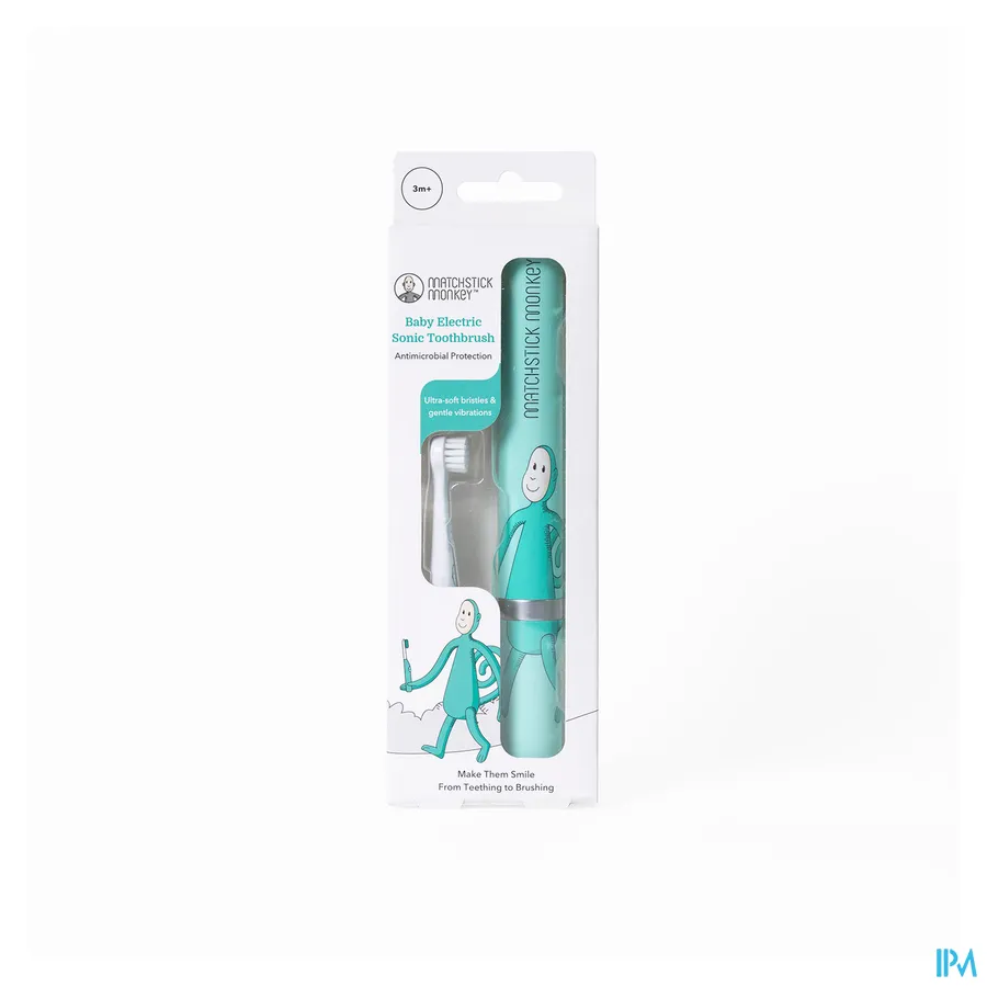 packshot van Matchstick Monkey Sonic Tandenborstel Aap