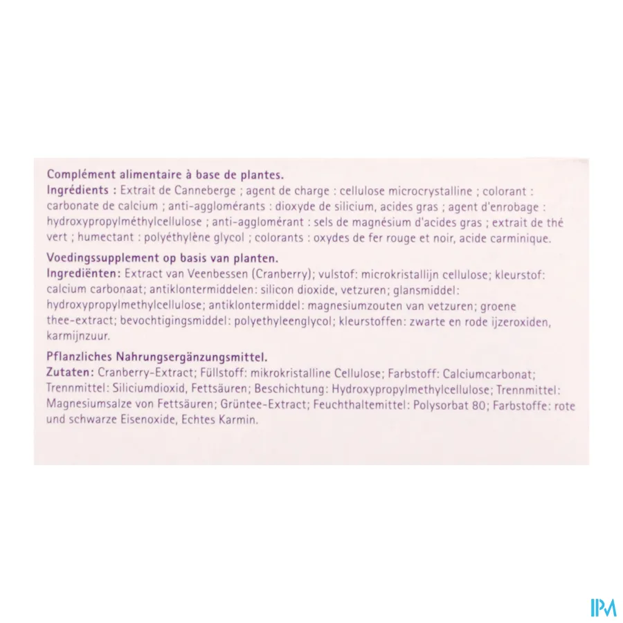 packshot van Uri-Cran Daily Comfort 120 tabletten