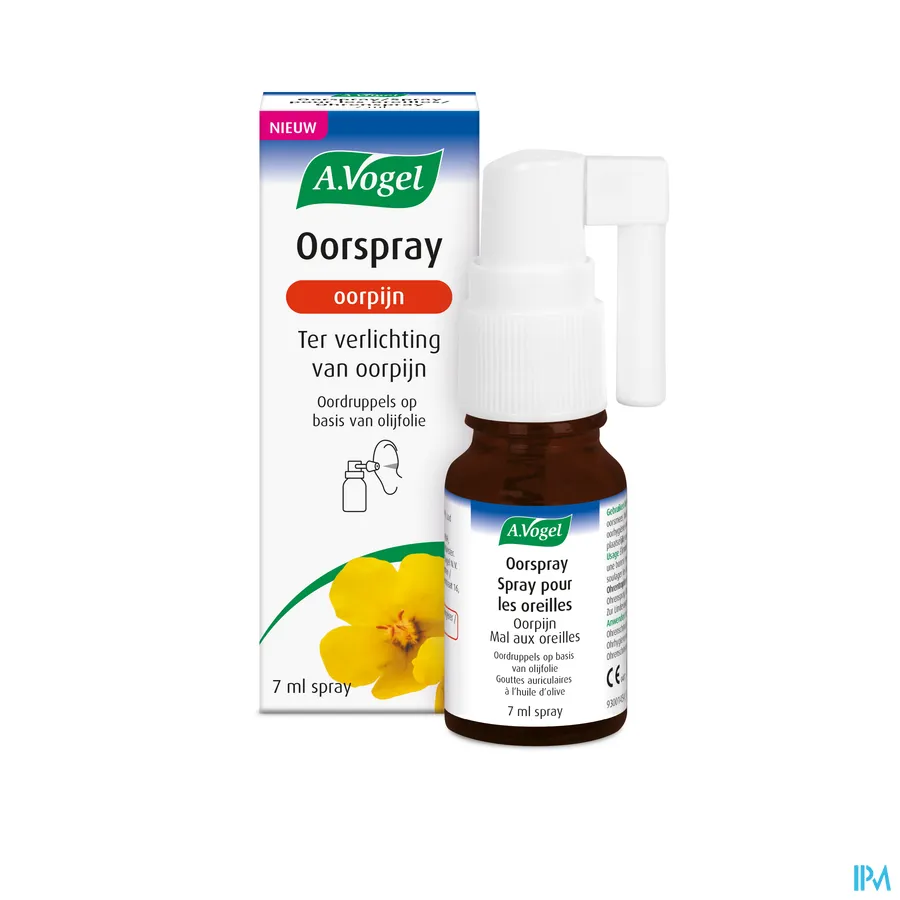 productshot van A. Vogel Oorspray Oorpijn 7 ml