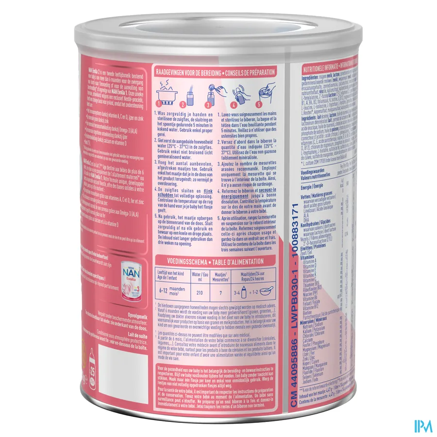 packshot van Nan Evolia 2 800 g