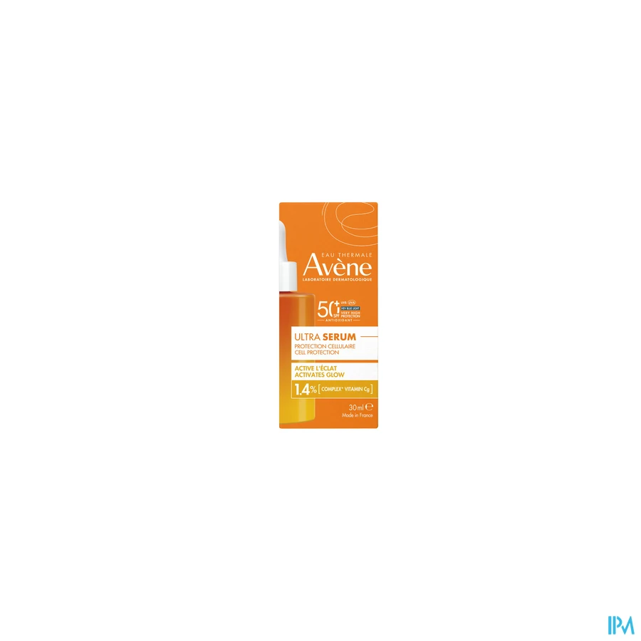 packshot van Avène Glow Activerend Ultra Serum SPF 50+ 30 ml