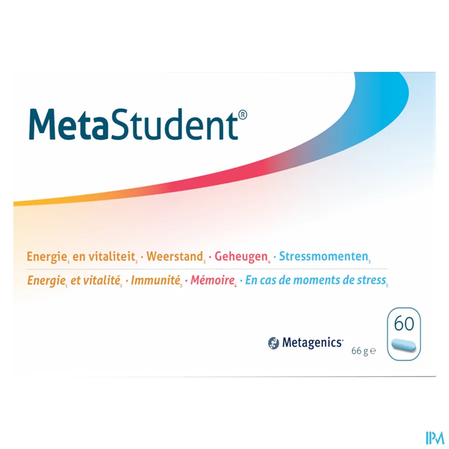 packshot van MetaStudent 60 tabletten
