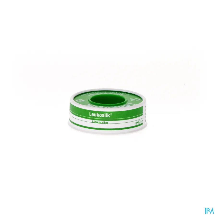 packshot van Leukosilk Kleefpleister 1,25 cm x 5 m 1 stuk